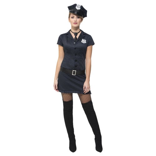 Fever Naughty Cop Fancy Dress Costume Ladies Small - UK 8-10 Product Gallery Image