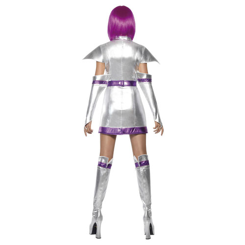 Fever Space Cadet Fancy Dress Costume Ladies Small - UK 8-10 Product Gallery Image