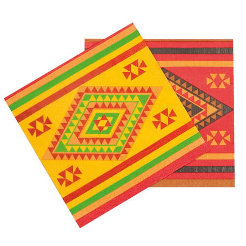 Fiesta Luncheon Napkins 33cm 2Ply - Pack of 12 Product Image