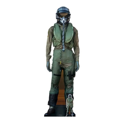 Fighter Pilot Lifesize Cardboard Cutout 176cm Product Gallery Image