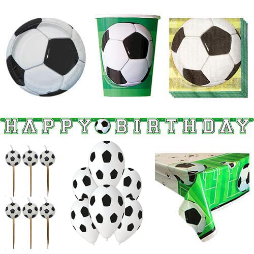 Football 8 Person Deluxe Party Pack 