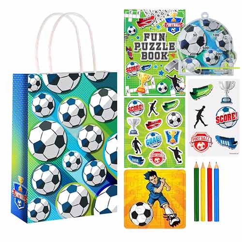Football Pre-Filled Party Favour Bag