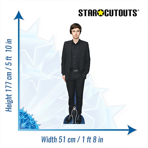 Freddie Highmore Lifesize Cardboard Cutout 177cm Product Gallery Image