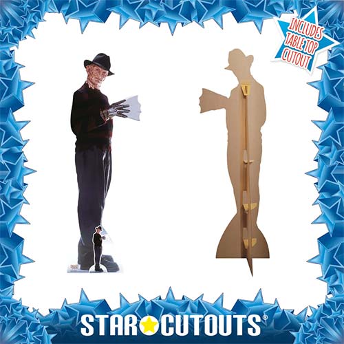 Freddy Krueger & Freddys Glove Halloween Lifesize Cardboard Cutout 183cm Product Gallery Image