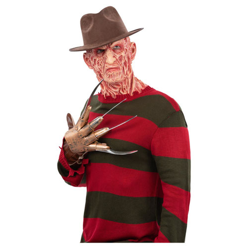 Freddy Krueger Jumper A Nightmare On Elm Street Fancy Dress Costume Adult Mens Medium Product Gallery Image