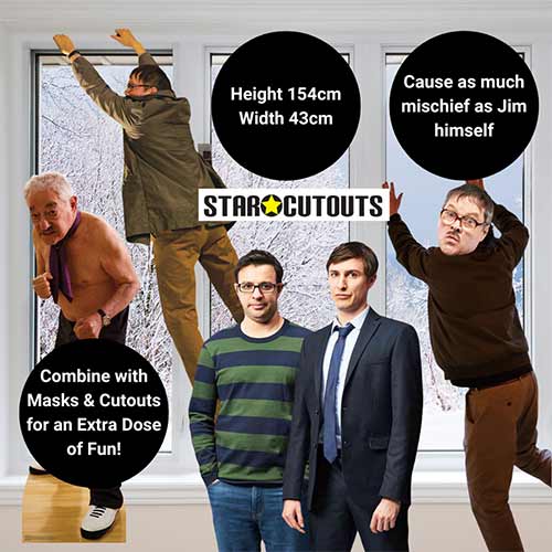 Jim Bell Hang Tough Friday Night Dinner Mark Heap Hanging Lifesize Cardboard Cutout 154cm Product Gallery Image