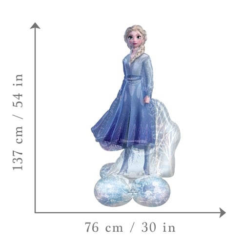 Frozen 2 Elsa Airloonz Air Fill Giant Foil Balloon 137cm / 51 in Product Gallery Image