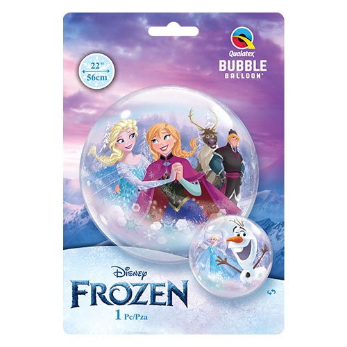 Frozen Disney Transparent Bubble Helium Qualatex Balloon 56cm / 22 in Product Gallery Image