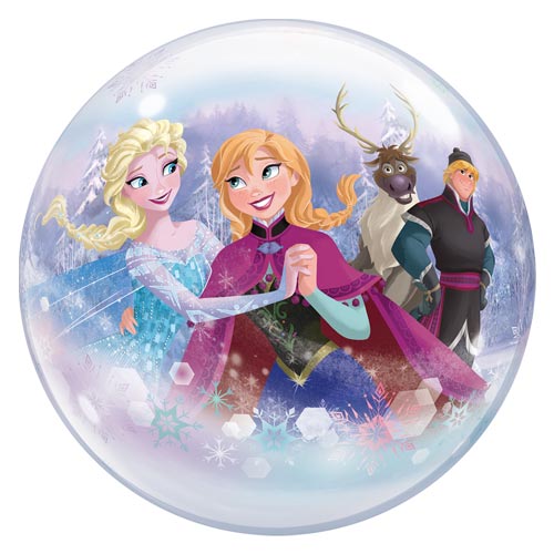 Frozen Disney Transparent Bubble Helium Qualatex Balloon 56cm / 22 in Product Gallery Image