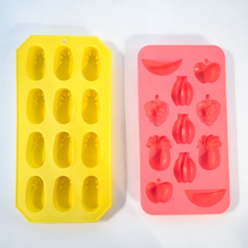 Fruit Shapes Ice Cubes Mould Reusable Tray 20cm Product Image