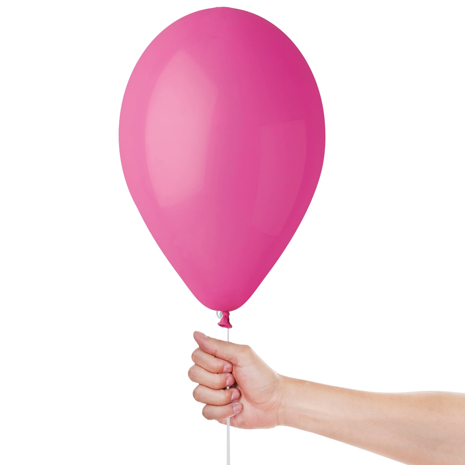 Fuchsia Hot Pink Latex Balloon 23cm / 9 in - Single Product Gallery Image