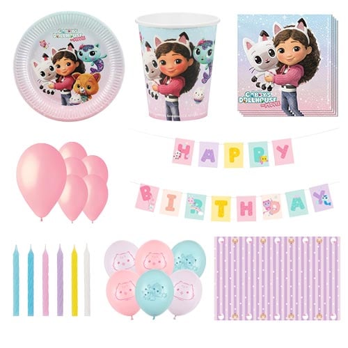 Gabby's Dollhouse 12 Person Deluxe Party Pack
