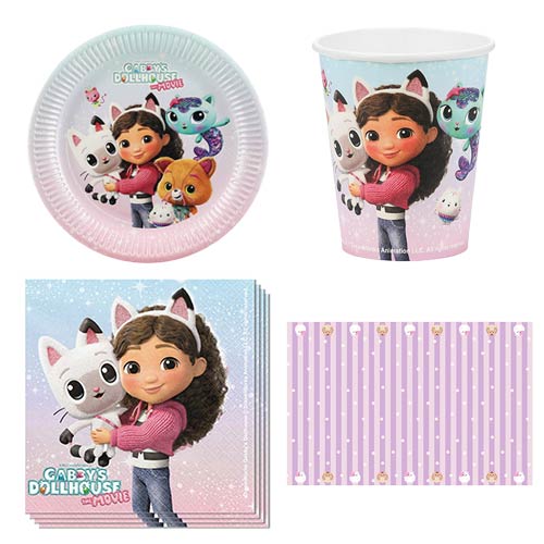 Gabby's Dollhouse 6 Person Value Party Pack