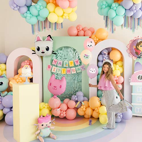Gabby's Dollhouse Happy Birthday Paper Banner 1.8m Product Gallery Image
