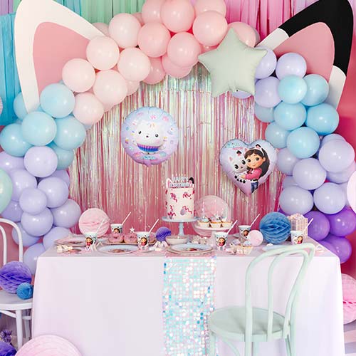 Gabby's Dollhouse Heart Shape Foil Helium Balloon 35cm / 14 in Product Gallery Image