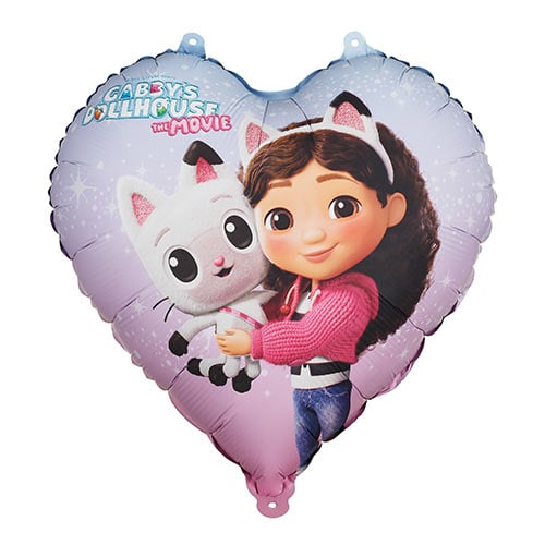 Gabby's Dollhouse Heart Shape Foil Helium Balloon 35cm / 14 in