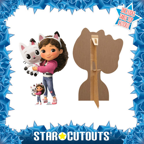 Gabby and Pandy Paws Gabby's Dollhouse Star Mini Cardboard Cutout 95cm Product Gallery Image
