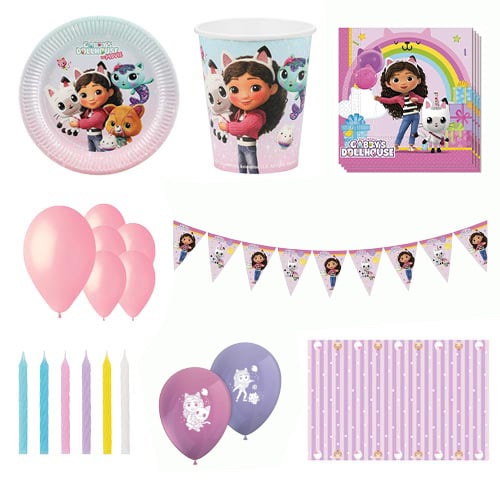 Gabby's Dollhouse 12 Person Deluxe Party Pack