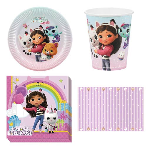 Gabby's Dollhouse 6 Person Value Party Pack
