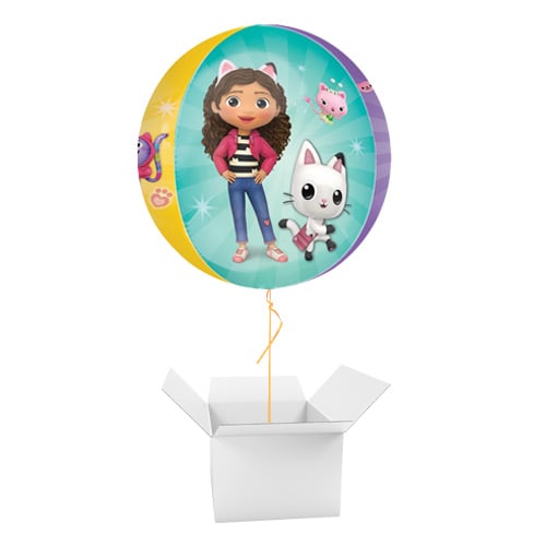 Gabby's Dollhouse Orbz Foil Helium Balloon - Inflated Balloon in a Box Product Gallery Image