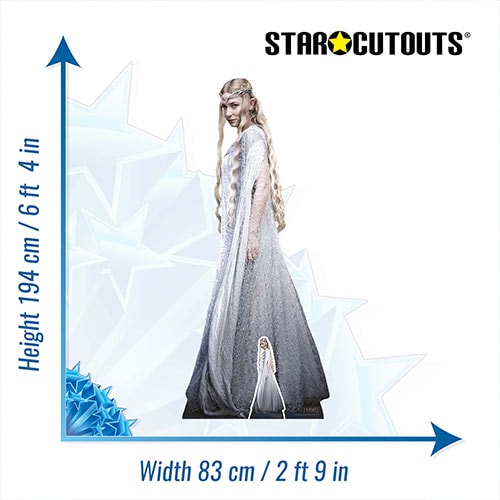 Galadriel Hobbits Movies Lifesize Cardboard Cutout 194cm Product Gallery Image