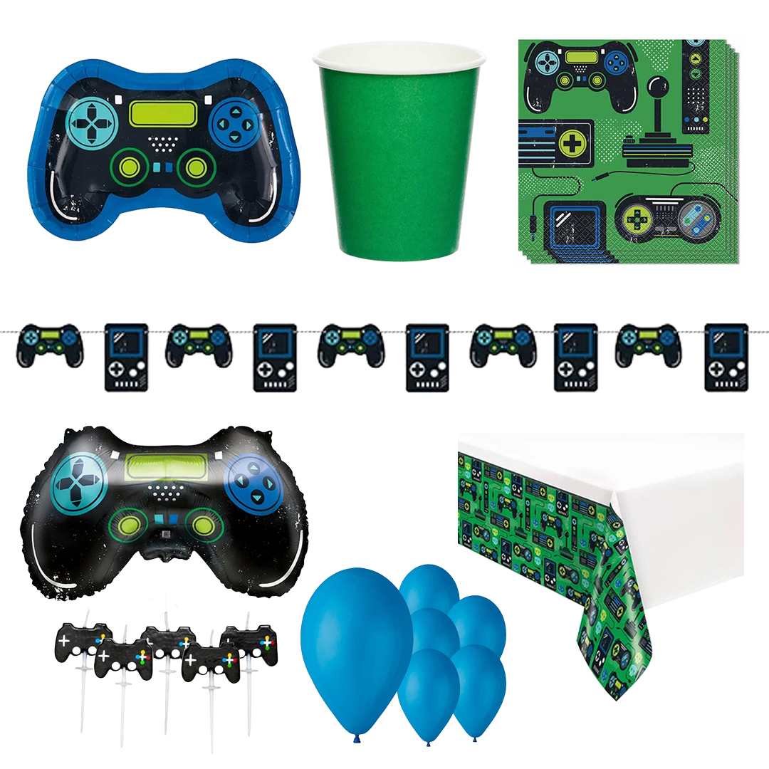Gamer 16 Person Deluxe Party Pack