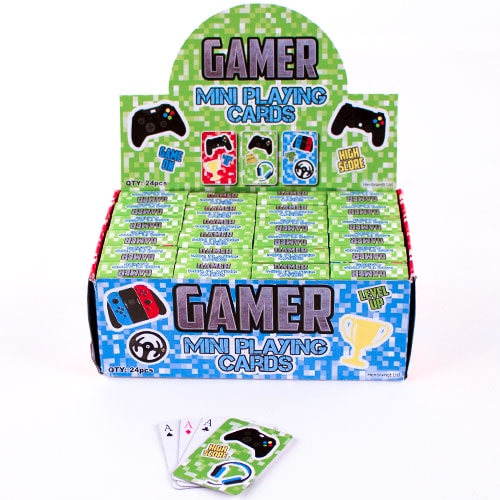 Gamer Mini Playing Cards - 24 Packs Product Image