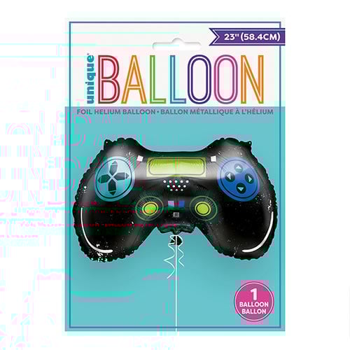 Gaming Controller Shaped Helium Foil Balloon 58cm / 23 in Product Gallery Image