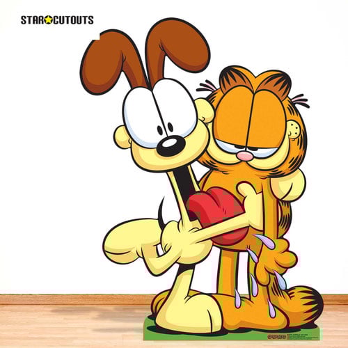 Garfield and Odie Lifesize Cardboard Cutout 126cm Product Gallery Image