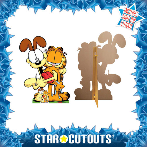Garfield and Odie Lifesize Cardboard Cutout 126cm Product Gallery Image