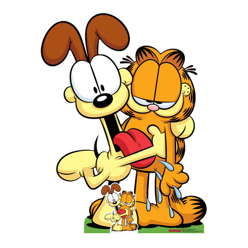 Garfield and Odie Lifesize Cardboard Cutout 126cm Product Gallery Image