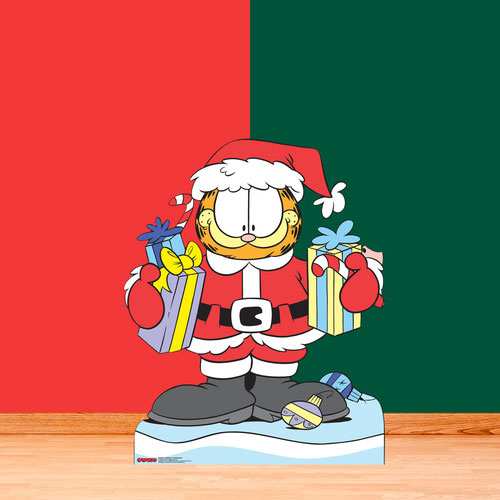 Garfield Christmas Multi-Functional Lifesize Cardboard Cutout 191cm Product Gallery Image