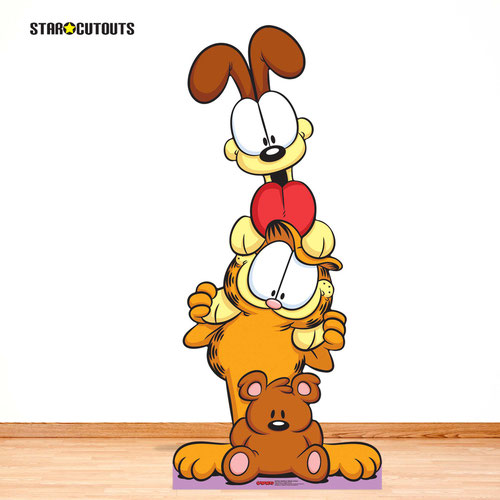Garfield Group Stack Lifesize Cardboard Cutout 191cm Product Gallery Image