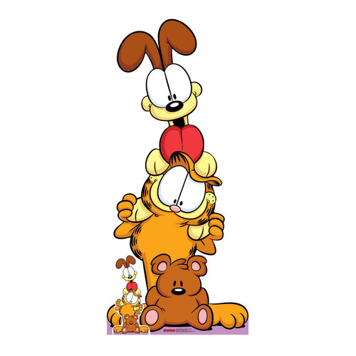 Garfield Group Stack Lifesize Cardboard Cutout 191cm Product Gallery Image