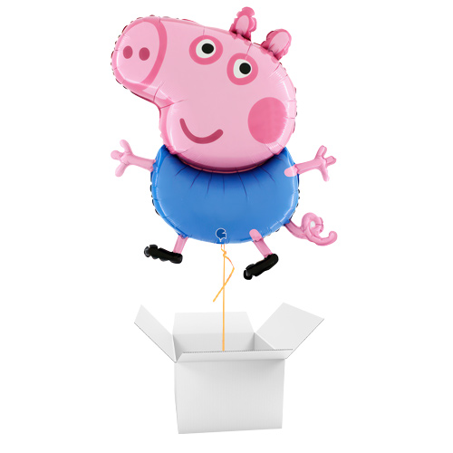 George Peppa Pig Giant Foil Helium Balloon - Inflated Balloon in a Box Product Gallery Image