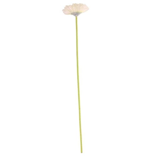 Gerbera Cream Artificial Silk Flower 54cm Product Gallery Image