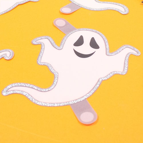 Ghost 3D Halloween Wall Stickers - Pack of 5 Product Gallery Image