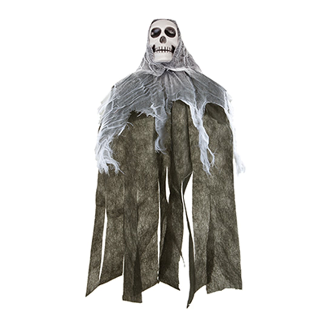 Ghost Skull Halloween Prop Hanging Decoration 80cm