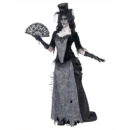 black widow costume dress Ghost Town Fancy Ladies Medium - UK 12-14 you might just ensnare Homecoming Court Dresses Long Women's Like a Cool Atria Signature Colors:Purple