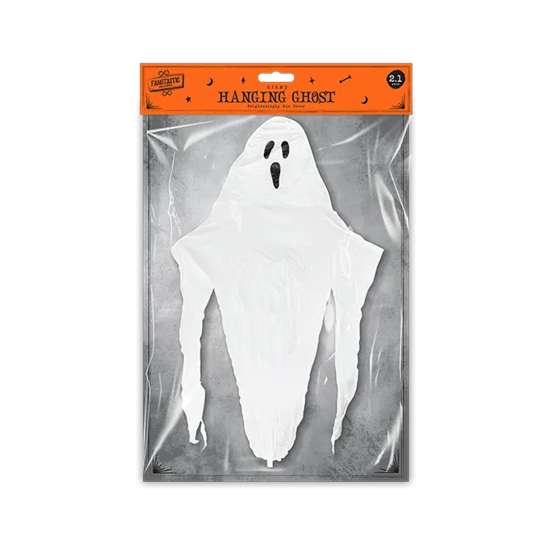 Giant Ghost Halloween Hanging Decoration 2.1m View 3