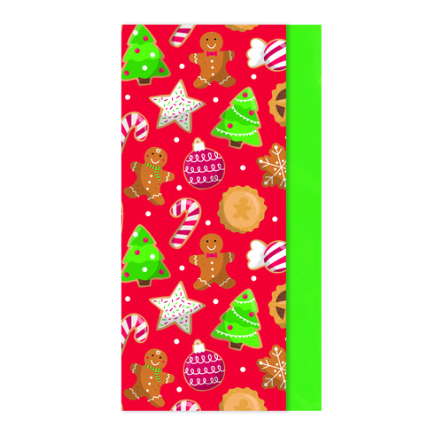 Gingerbread Christmas Baking Tissue Gift Paper - Pack of 8 Product Image