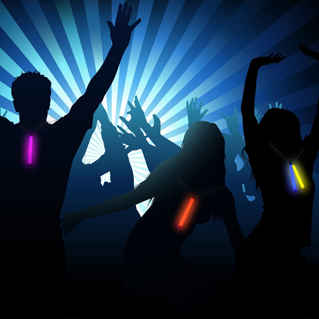 Glow Sticks with Lanyards 15cm - Pack of 10 View 3