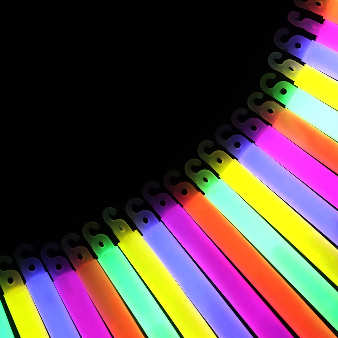 Glow Sticks with Lanyards 15cm - Pack of 10 View 5