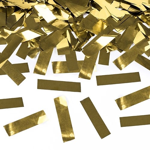 Gold Metallic Extra Large Confetti Cannon 80cm Product Gallery Image