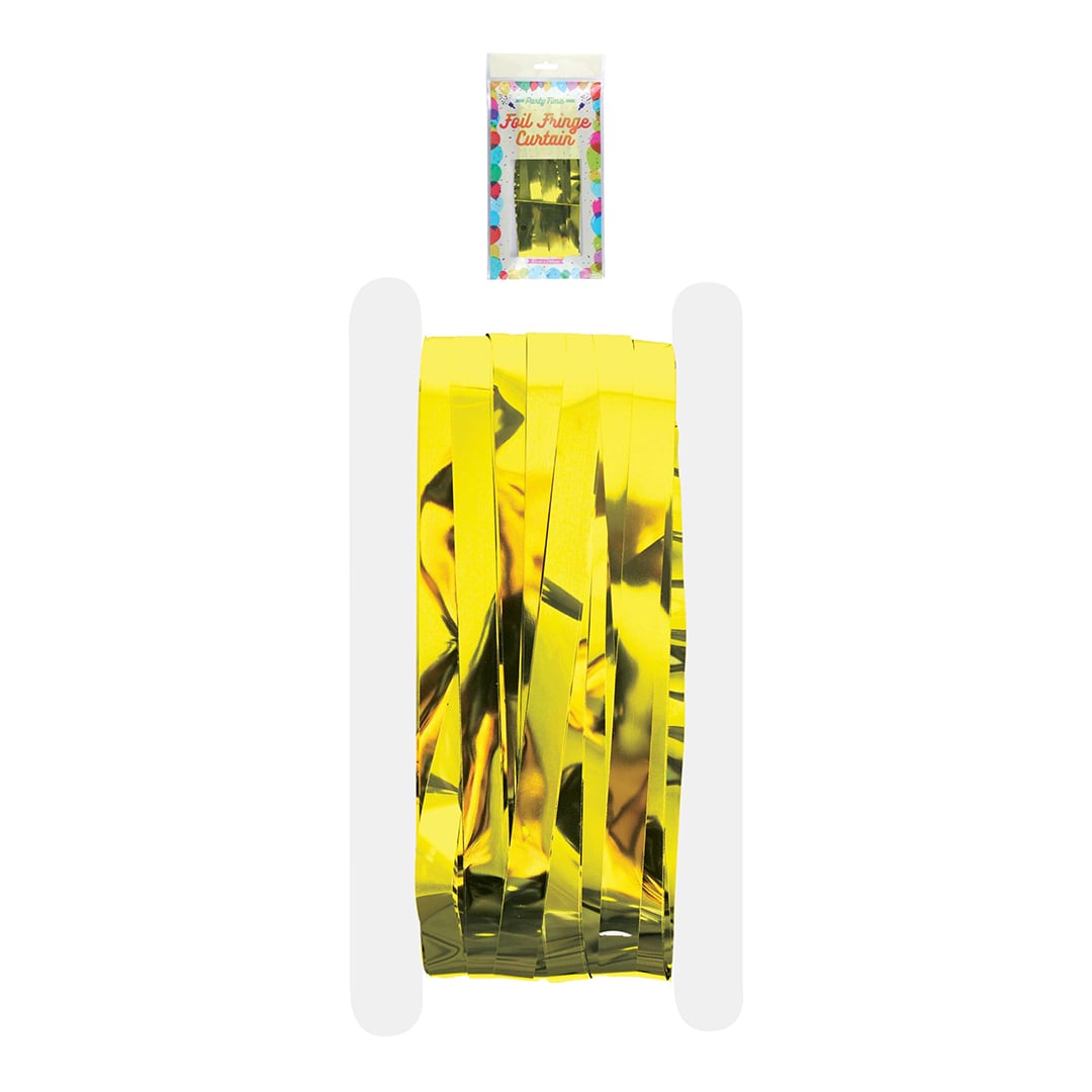 Gold Foil Door Curtain Backdrop 92cm x 244cm Product Gallery Image