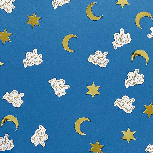Gold Foil Eid Table Confetti 10 Grams Product Gallery Image