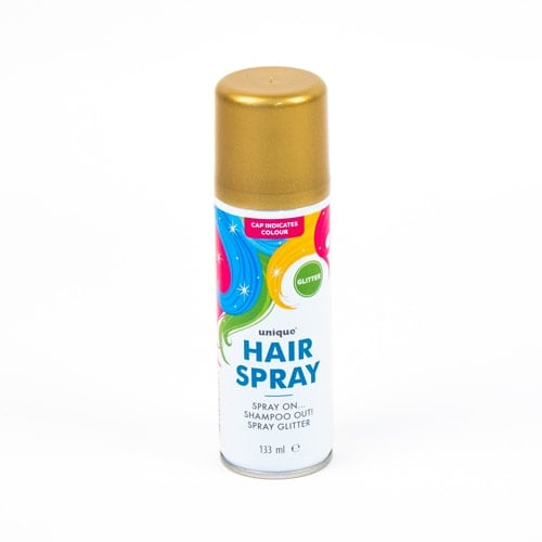 Gold Glitter Hair Spray - 133ml Product Image