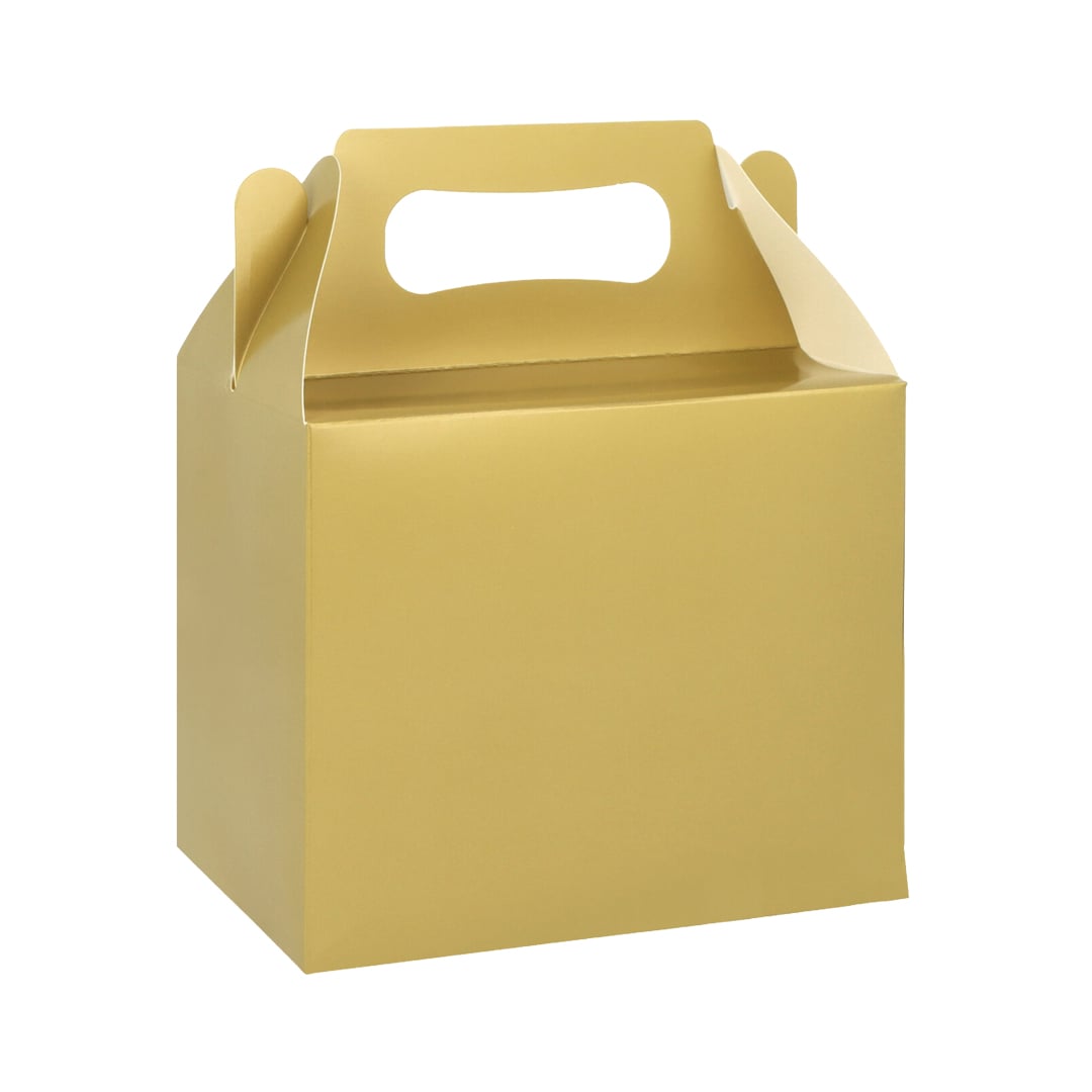 Gold Party Paper Lunch Box