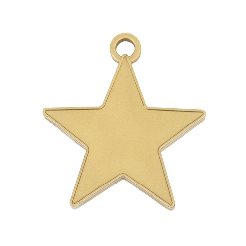 Gold Plastic Star Shaped Balloon Weight 8g