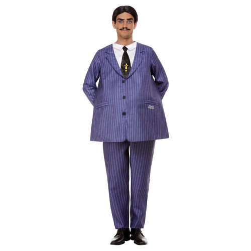 Gomez Addams Family Fancy Dress Costume Adult Mens Medium Product Gallery Image